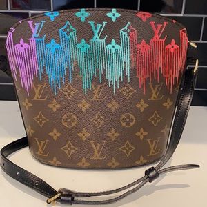 Custom authentic Louis Vuitton Drouot